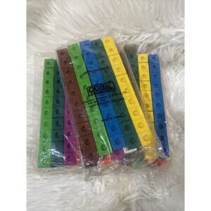 New ETA Cuisenaire Rods set of 480 Snap Cubes Math Manipulatives STEM